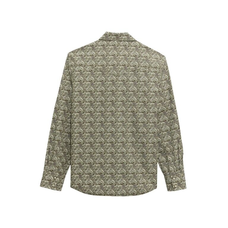 Wrangler Men's Retro Premium Modern Fit Long Sleeve Snap Shirt