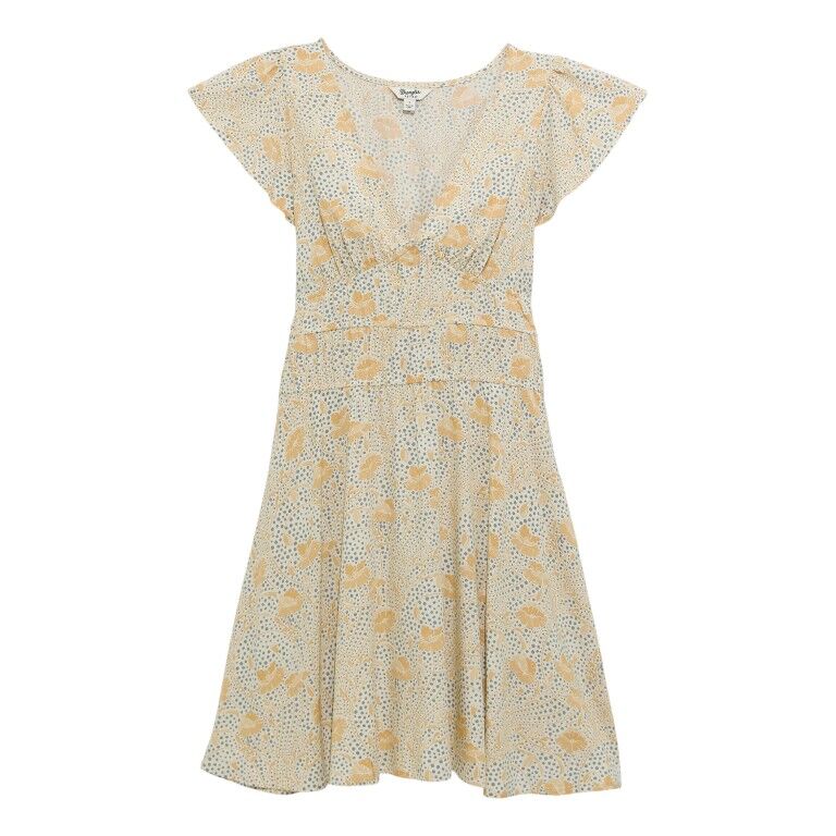 Wrangler Women's Retro Vintage Tiered Dress