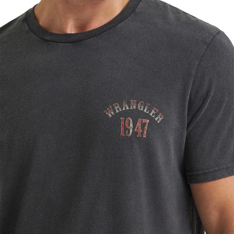 Wrangler Men's Regular Fit Graphic Short Sleeve T-Shirt