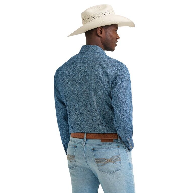 Wrangler Men's 20X Competition Advanced Comfort Classic Fit Long Sleeve Shirt