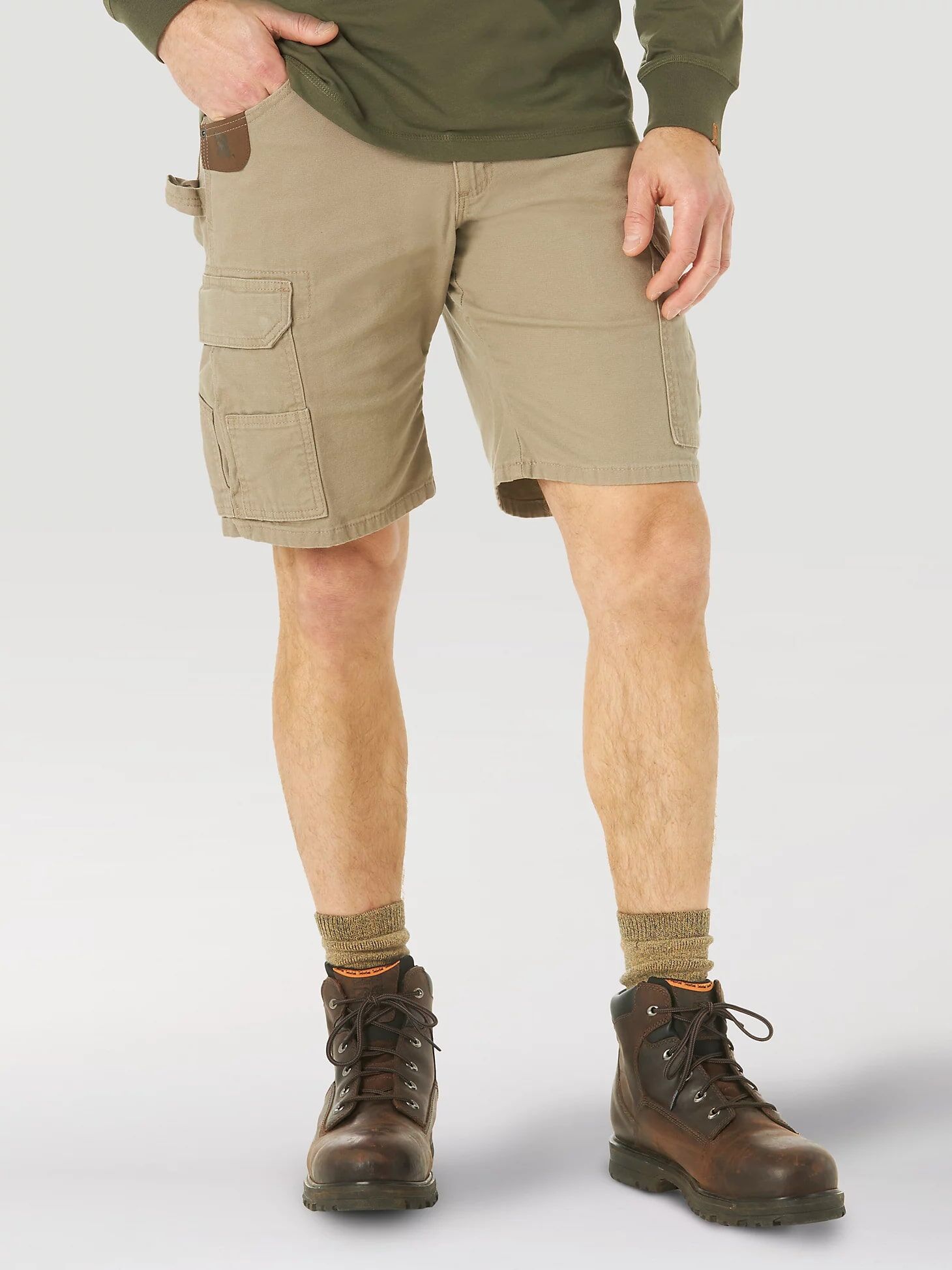 Wrangler Men's Riggs Workwear Stretch Ranger Cargo Short 