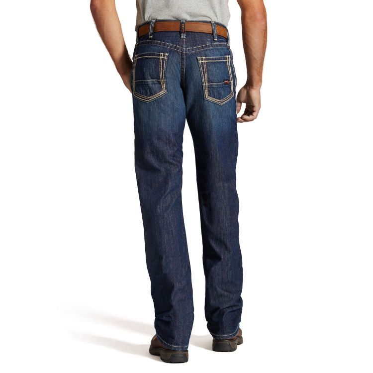 Ariat Men's FR M4 Relaxed Boundary Bootcut Jean 