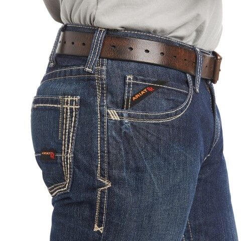 Ariat Men's FR M4 Relaxed Boundary Bootcut Jean 