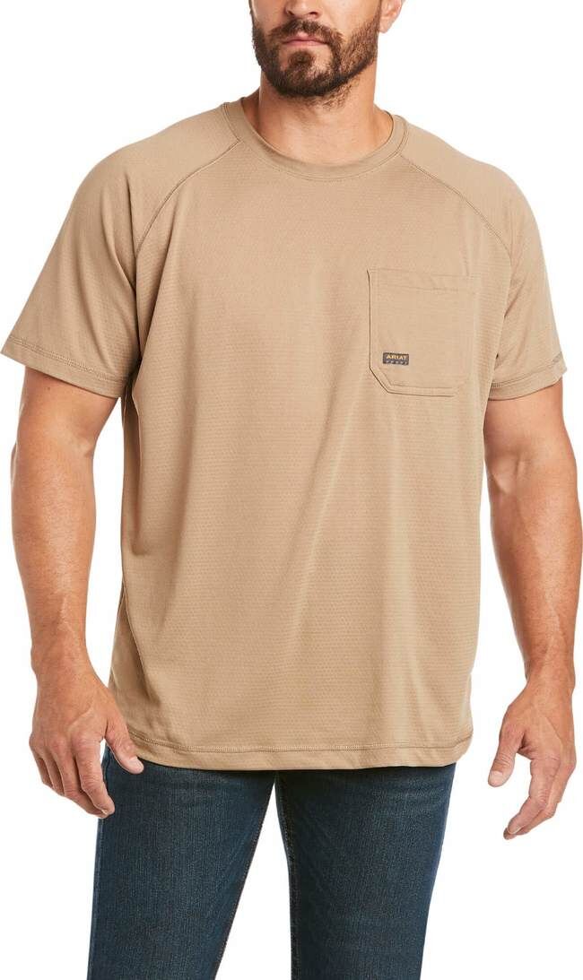 Ariat Men's Short Sleeve Rebar Heat Fighter Tee