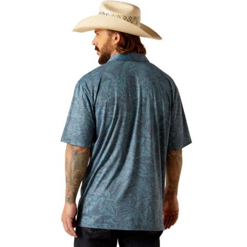 Ariat men's Charger 2.0 Printed Polo