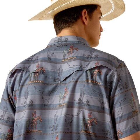 Ariat Men's VentTEK Western Fitted Shirt