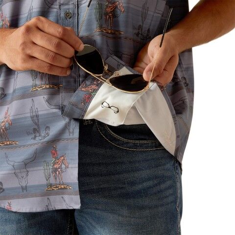 Ariat Men's VentTEK Western Fitted Shirt