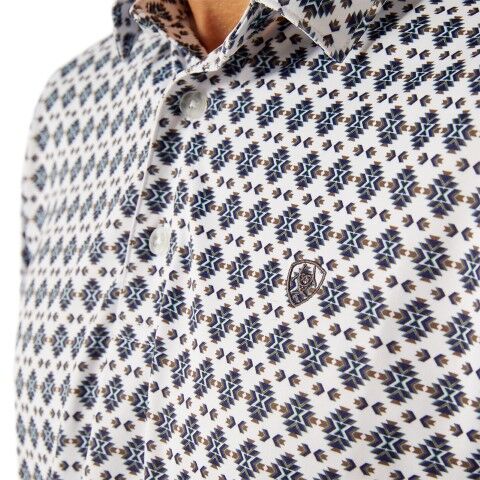 Ariat Men's All Over Print Polo