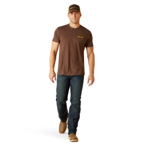 Ariat Men's Ariat Bison Sketch Shield T-Shirt