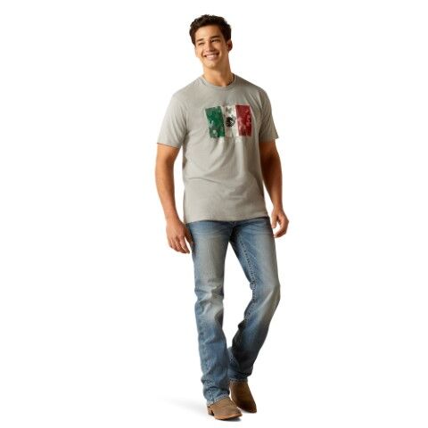 Ariat Men's Ariat Mexico Camo Flag T-Shirt