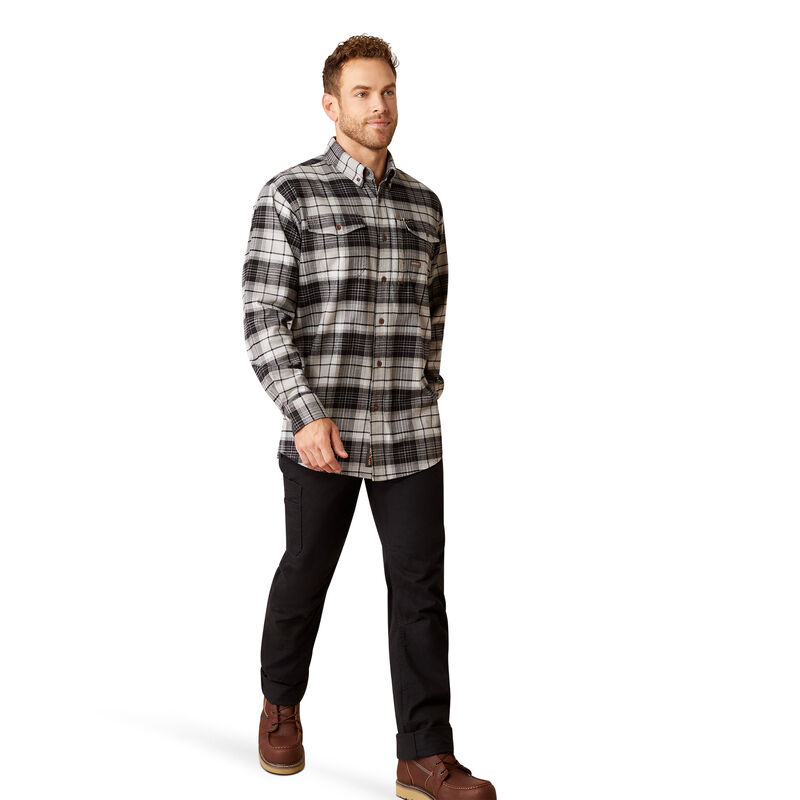 Ariat Men's Rebar Flannel DuraStretch Work Shirt