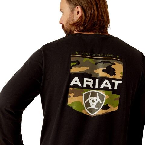 Ariat Men's Ariat Lotf Camo Shield T-Shirt