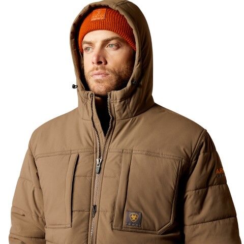 Ariat Men's Rebar Winter Valiant Ripstop Insulated Jacket