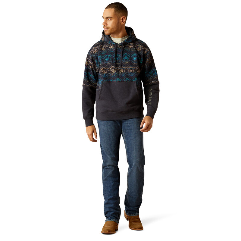 Ariat Men's Color Block Hoodie