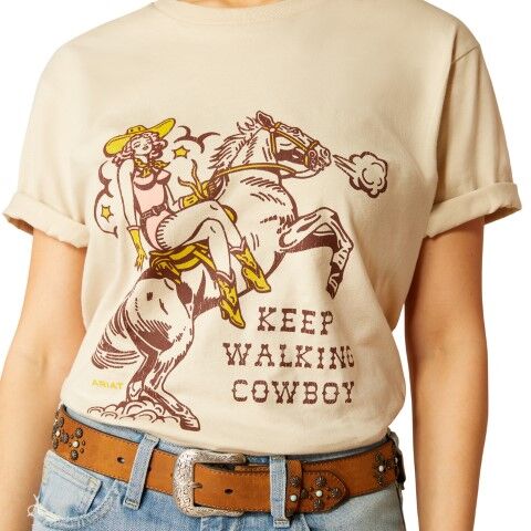 Ariat Women's Ariat Keep Walkin' Cowboy T-Shirt