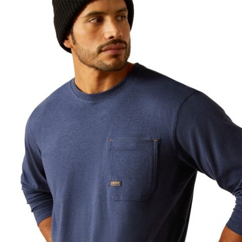 Ariat Men's Rebar Workman Reflective Flag Graphic T-Shirt