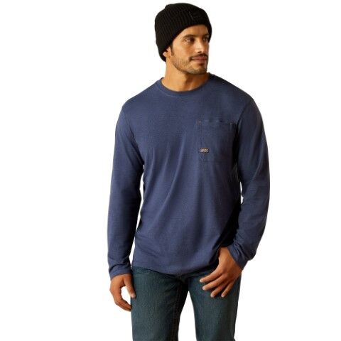 Ariat Men's Rebar Workman Reflective Flag Graphic T-Shirt