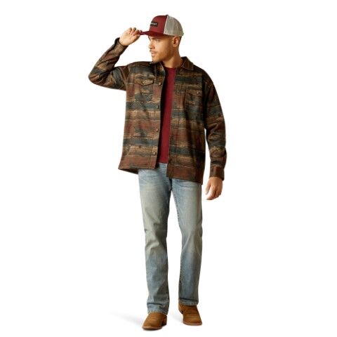 Ariat Men's Caldwell Printed Shirt Jacket
