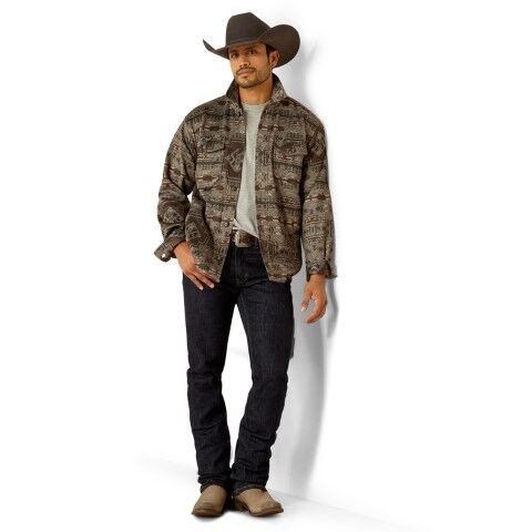 Ariat Men's Caldwell Printed Shirt Jacket