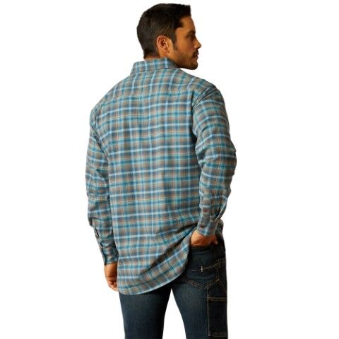 Ariat Men's Rebar Flannel Durastretch Work Shirt