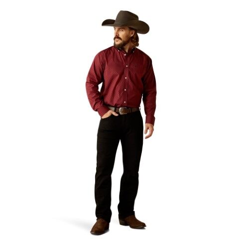 Ariat Men's Wrinkle Free Issac Classic Fit Shirt
