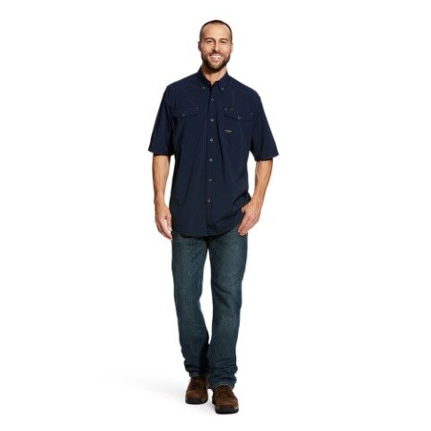 Ariat Men's Rebar Made Tough VentTEK DuraStretch Work Shirt