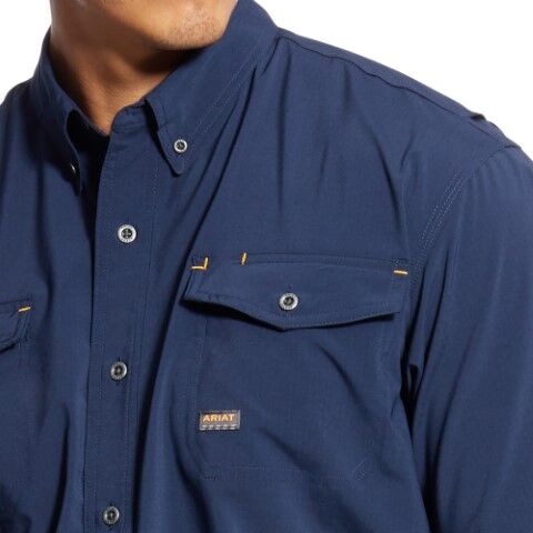 Ariat Men's Rebar Made Tough VentTEK DuraStretch Work Shirt