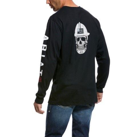Ariat Men's Flame Resistant Roughneck Skull Logo T-Shirt