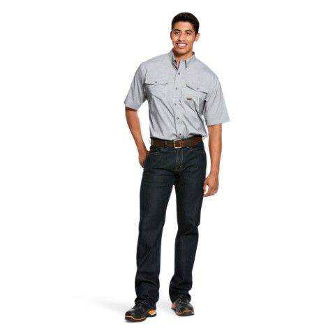 Ariat Men's Rebar Made Tough VentTEK DuraStretch Work Shirt