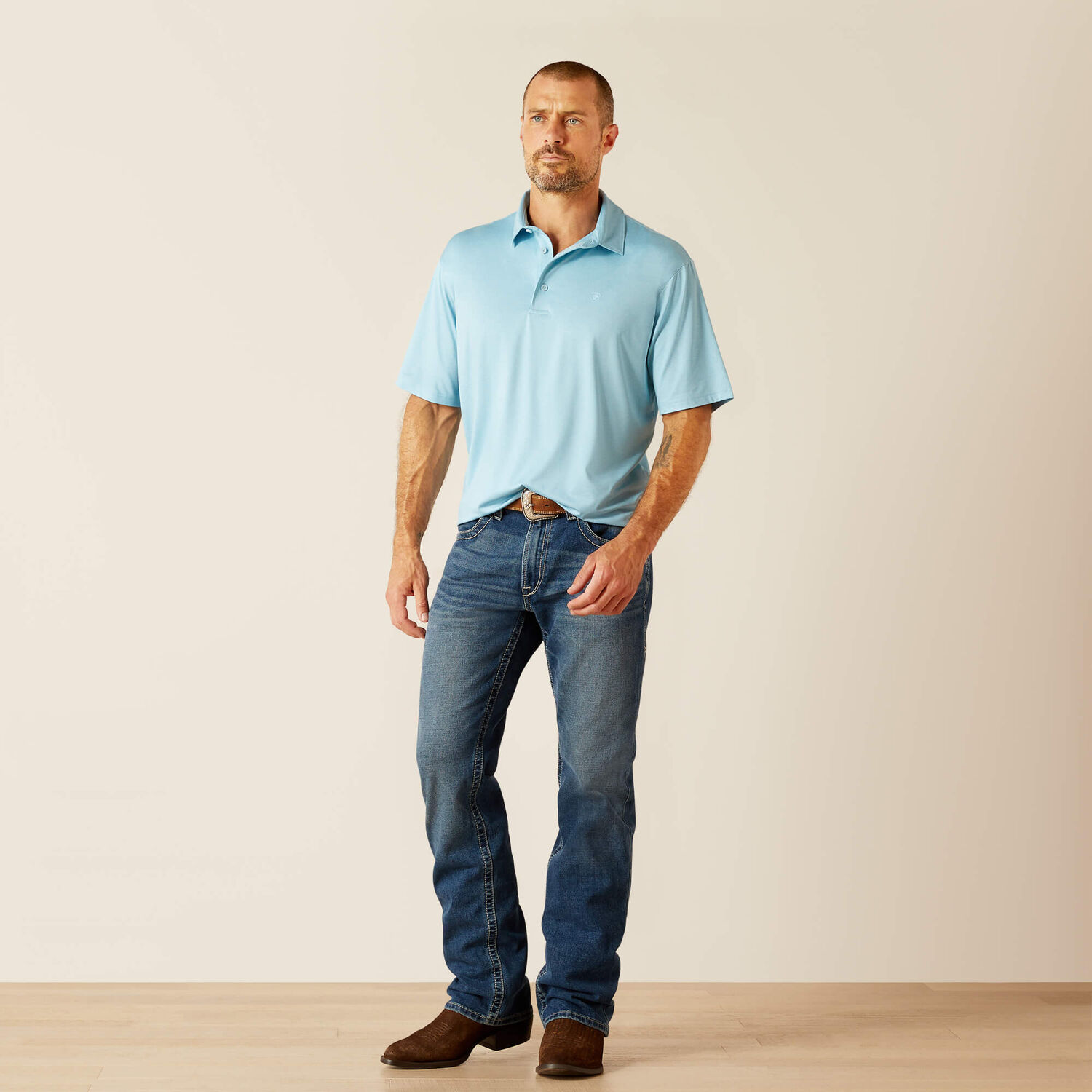 Ariat Men's Charger 2.0 Polo Sheltering Sky