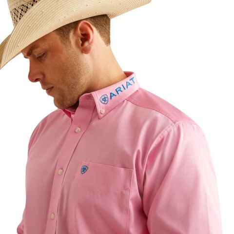 Ariat Men's Team Logo Twill Classic Fit Shirt