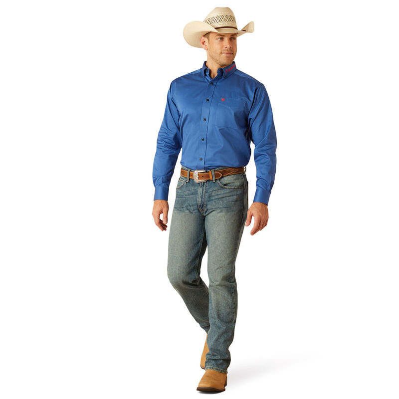 Ariat Men's Team Logo Twill Classic Fit Shirt