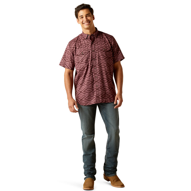 Ariat Men's VentTEK Western Fitted Shirt