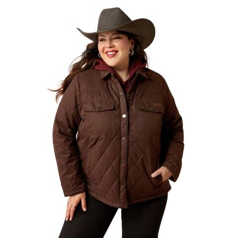 Ariat Women's Grizzly Quilted Barn Jacket