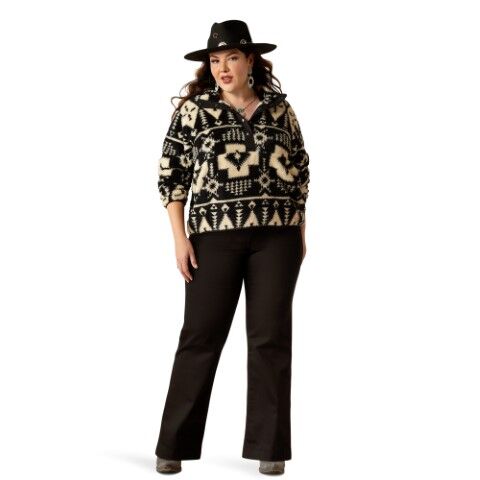 Ariat Women's Berber Snap Front Sweatshirt