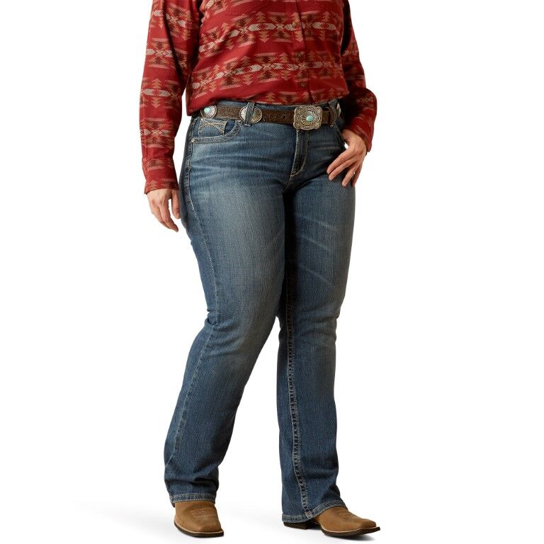 Ariat Women's Mid Rise Amora Bootcut Jeans