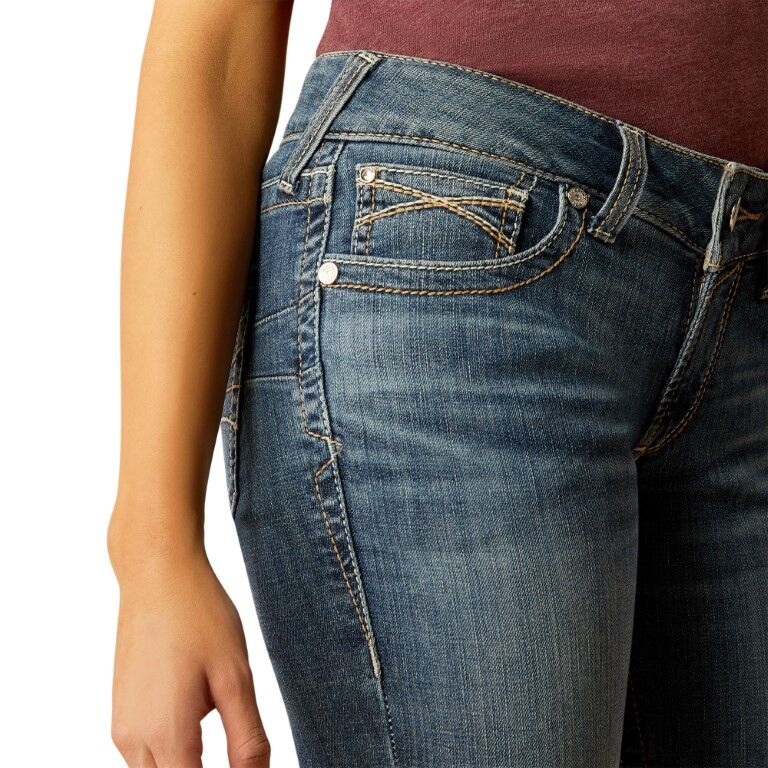 Ariat Women's Mid Rise Amora Bootcut Jeans