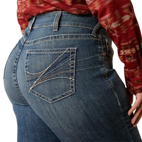 Ariat Women's Mid Rise Amora Bootcut Jeans