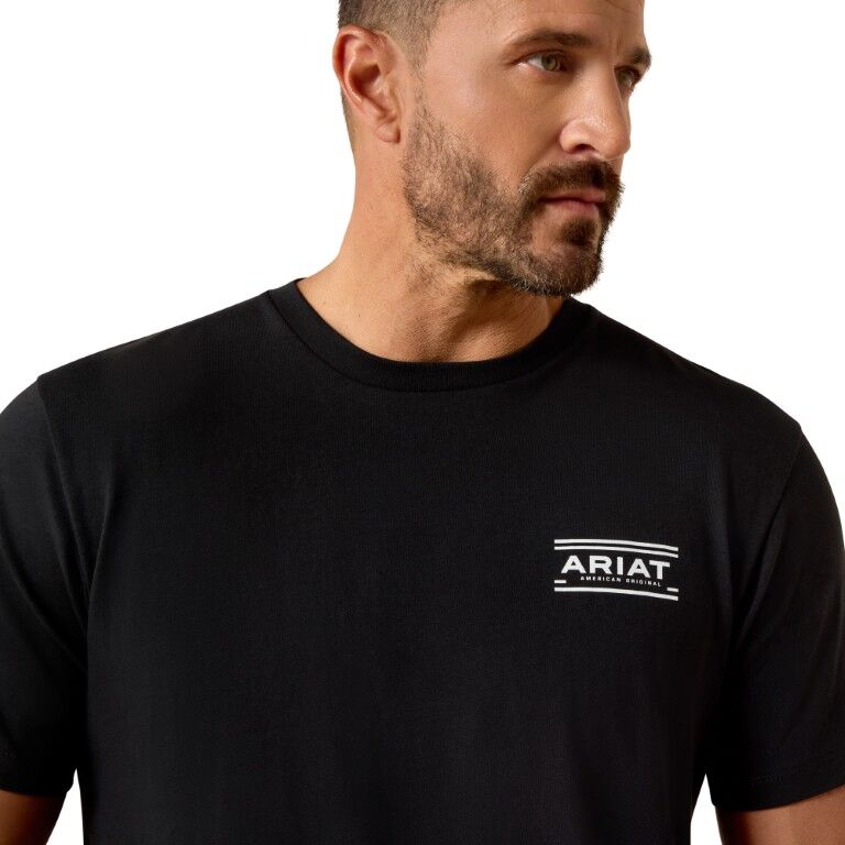 Ariat Men's Canyon Aztec Shield Short Sleeve T-Shirt