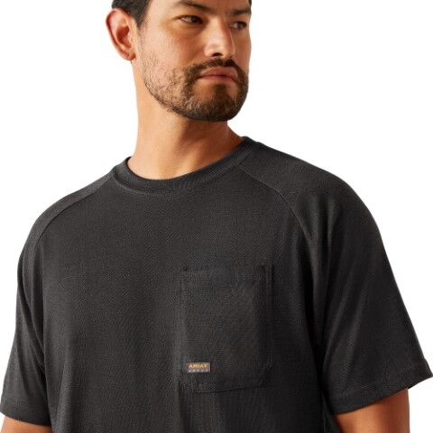 Ariat Men's Rebar Cotton Strong Logo T-Shirt