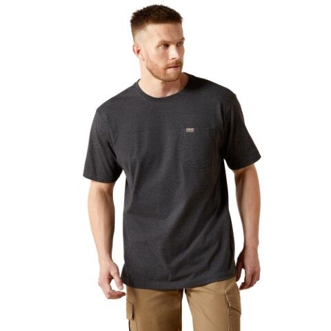 Ariat Men's Rebar Cotton Standard Pocket T-Shirt