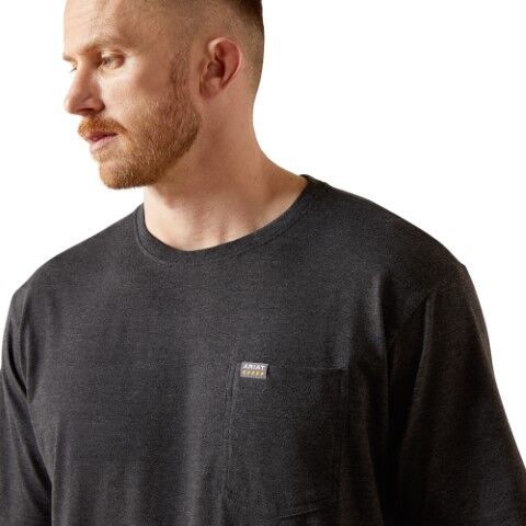 Ariat Men's Rebar Cotton Standard Pocket T-Shirt