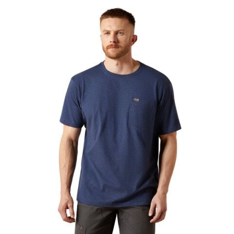 Ariat Men's Rebar Cotton Standard Pocket T-Shirt