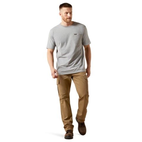 Ariat Men's Rebar Cotton Standard Pocket T-Shirt