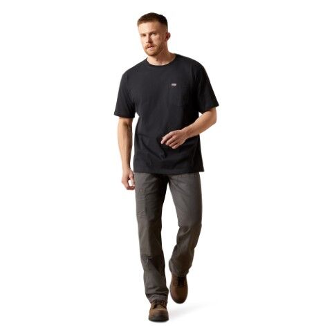 Ariat Men's Rebar Cotton Standard Pocket T-Shirt