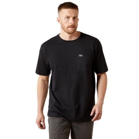 Ariat Men's Rebar Cotton Standard Pocket T-Shirt