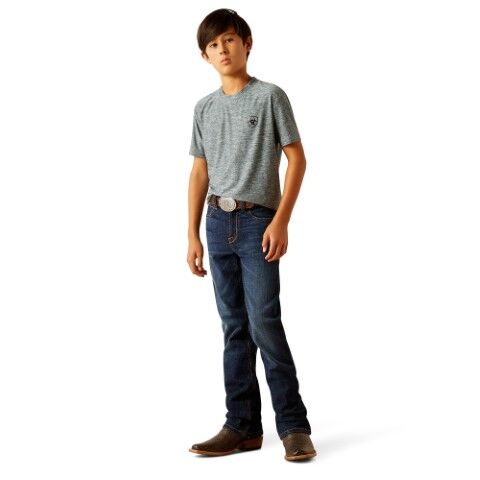 Ariat Boy's B4 Relaxed Rolland Bootcut Jean
