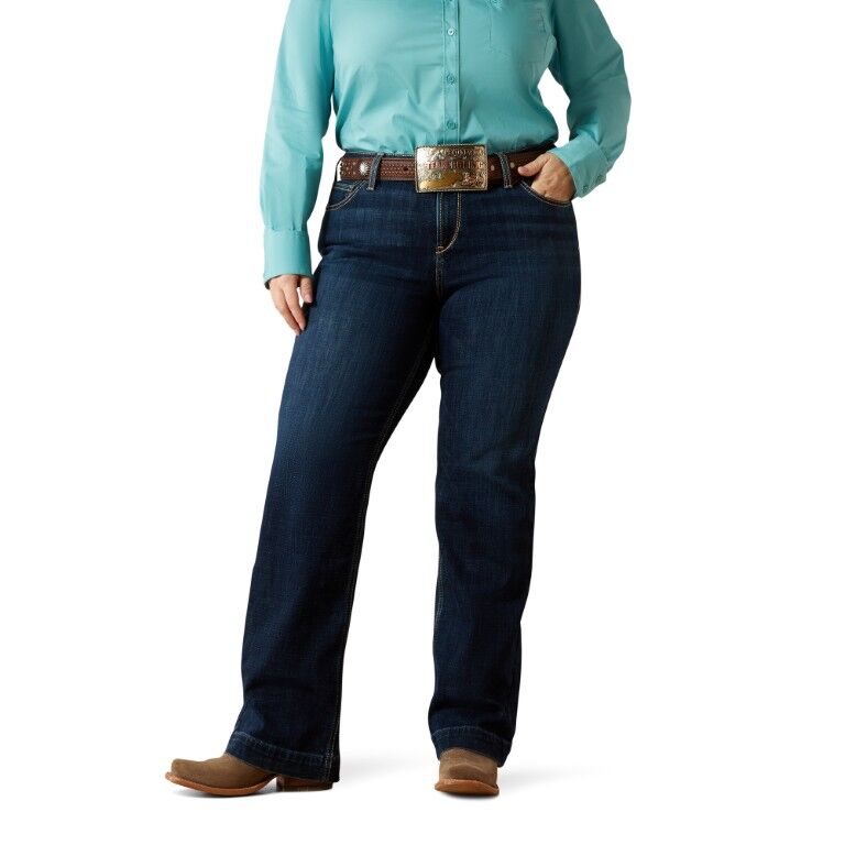 Ariat Women's Mid Rise Cindy Trouser Jeans