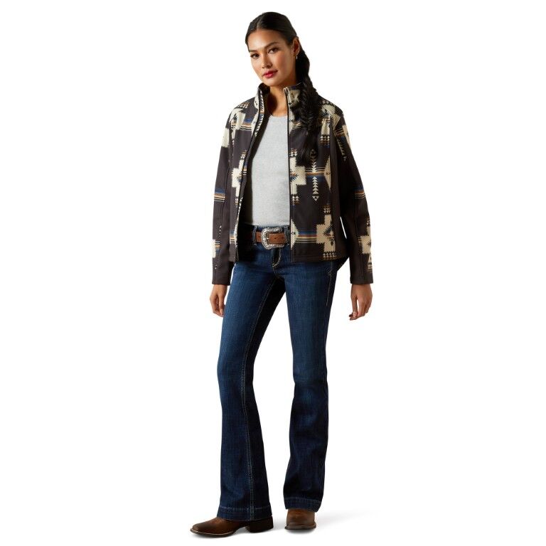 Ariat Women's Ariat Logo Softshell Print Jacket