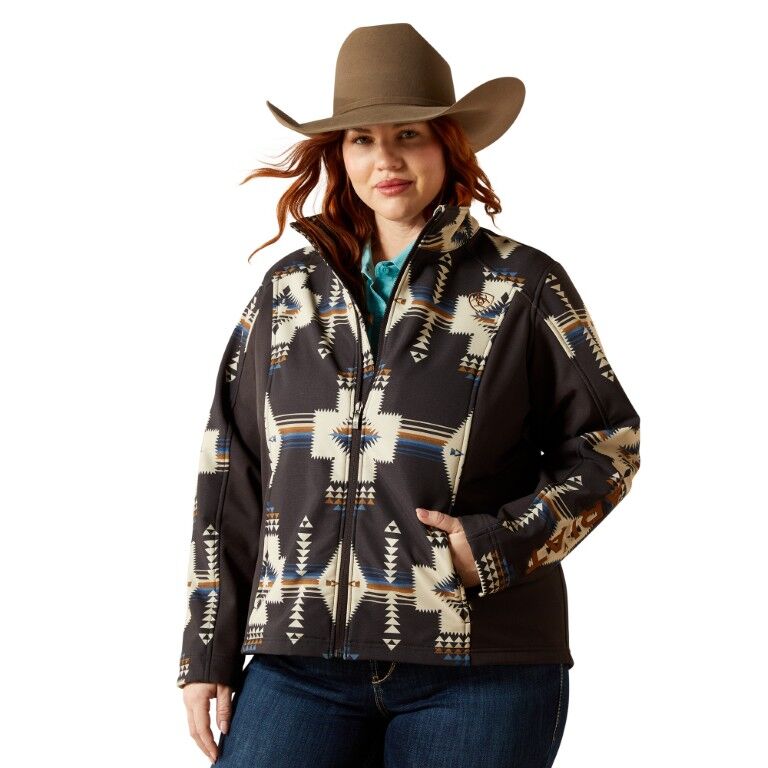 Ariat Women's Ariat Logo Softshell Print Jacket